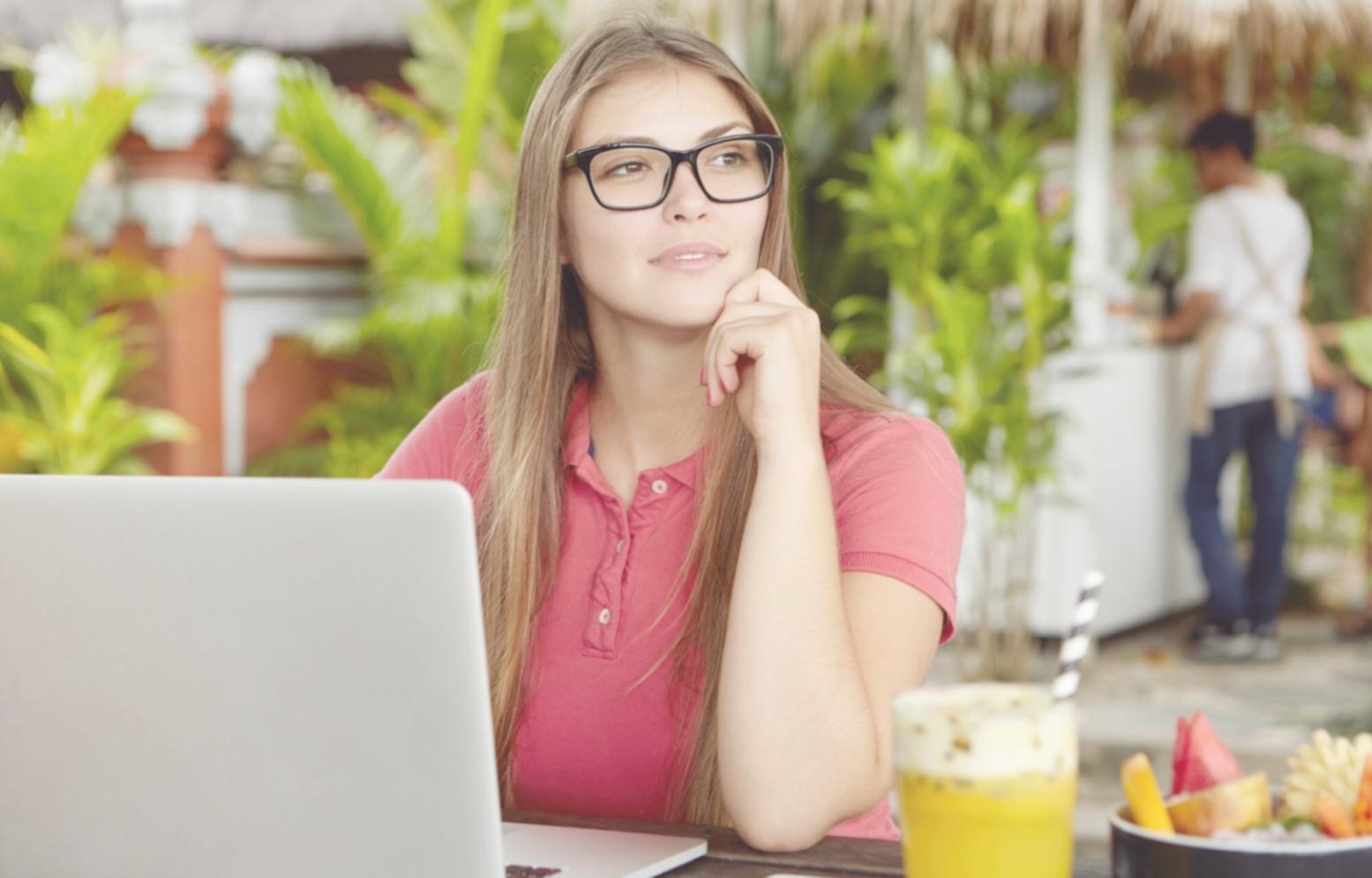 Students collaborating on project work in modern learning environment